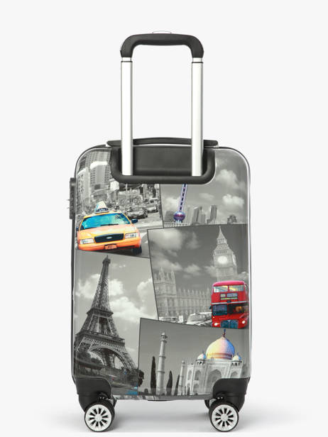 Handbagage Snowball Grijs travel 86820 ander zicht 3